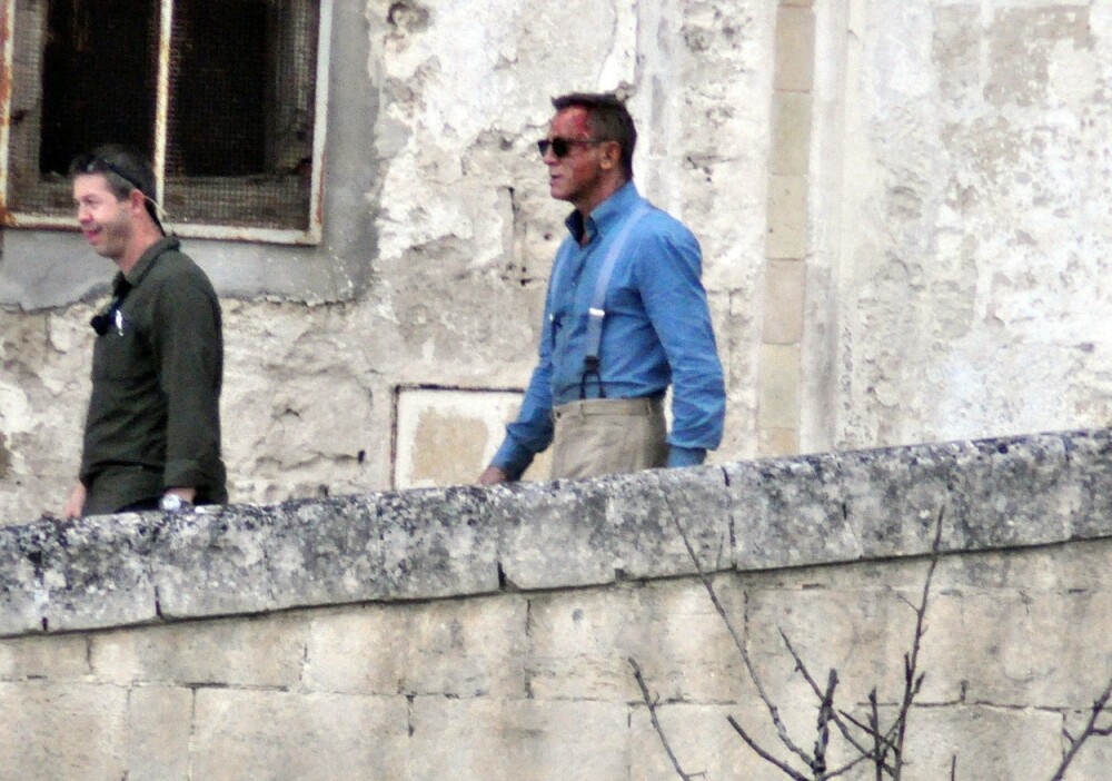 Daniel Craig, surprins la filmările pentru noul James Bond, în Italia. FOTO - Imaginea 7