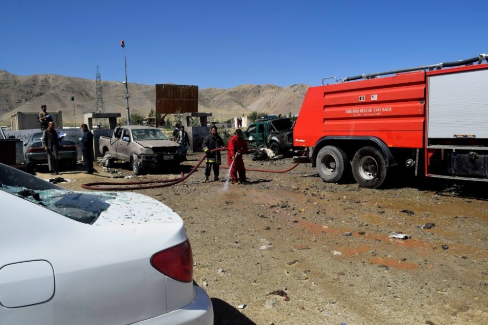 Atentate în lanț în Afganistan: o explozie a avut loc în Cartierul Verde din Kabul. Sunt 30 de morți - Imaginea 1