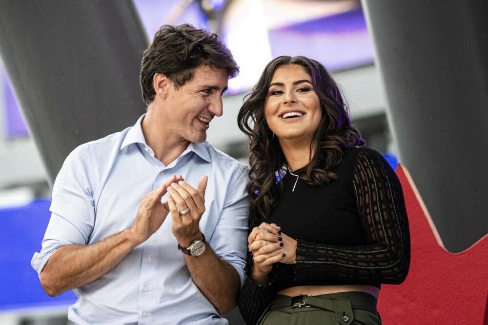 Justin Trudeau, criticat pentru că a îmbrățișat-o pe Bianca Andreescu. GALERIE FOTO - Imaginea 5