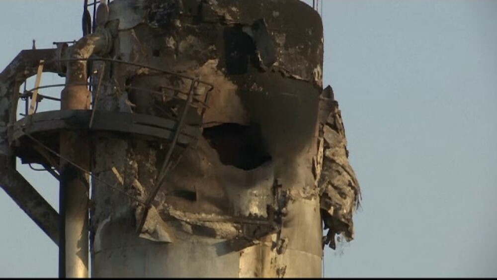 FOTO și VIDEO cu dezastrul provocat de drone la instalațiile petroliere ale saudiților - Imaginea 2