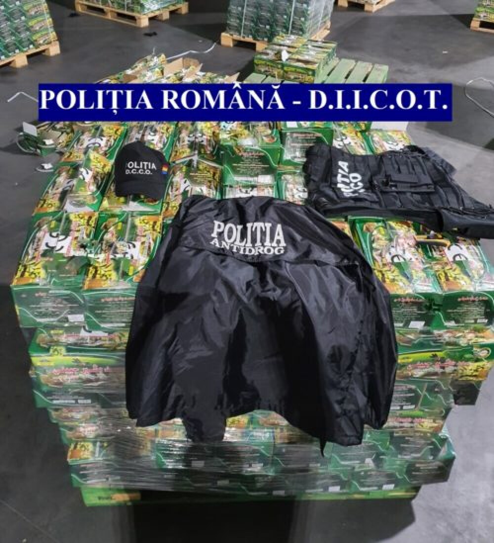 Captură de droguri record în România: 1.480 kg de hașiș și 751 kg de pastile de captagon - Imaginea 1