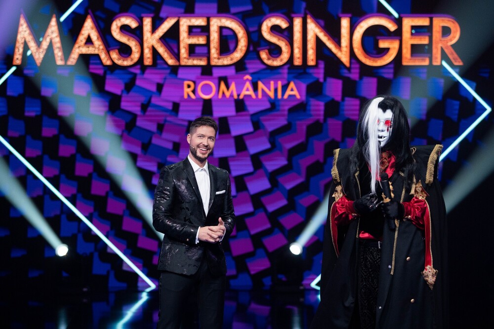 Masked Singer România, 18 septembrie. Damian Drăghici s-a ascuns sub masca Vampirului! - Imaginea 13