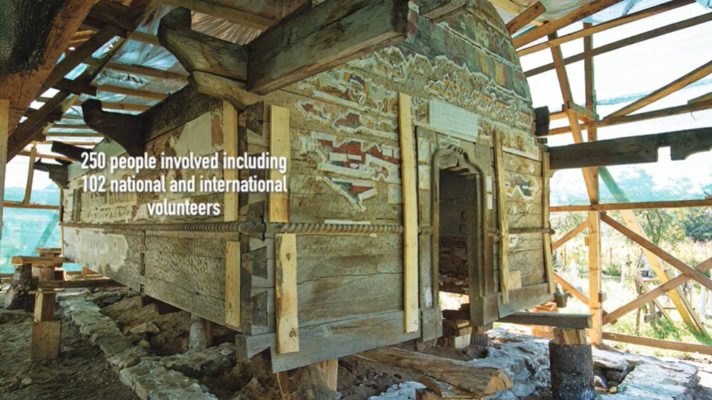 Restaurarea bisericii de lemn din Urşi, marele câștigător la Premiile Europene pentru Patrimoniu - Imaginea 3