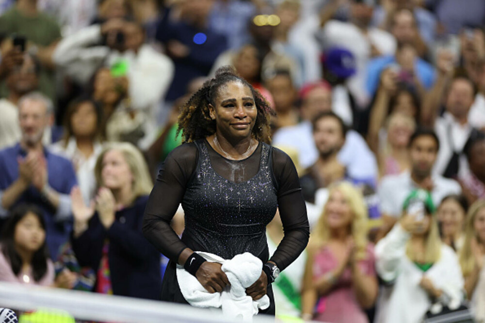Serena Williams, în lacrimi după ultimul meci al carierei. A fost eliminată în turul al treilea, la US Open. GALERIE FOTO - Imaginea 10