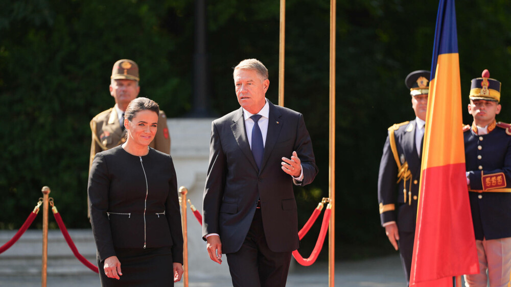 Preşedintele Ungariei, Katalin Novak, a fost primită de Klaus Iohannis la Cotroceni - Imaginea 6