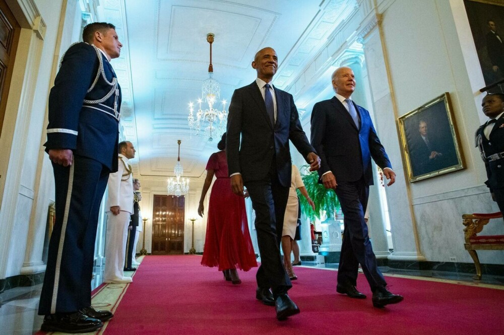 Michelle și Barack Obama, din nou la Casa Albă. Au fost dezvelite portretele lor oficiale VIDEO, GALERIE FOTO - Imaginea 10