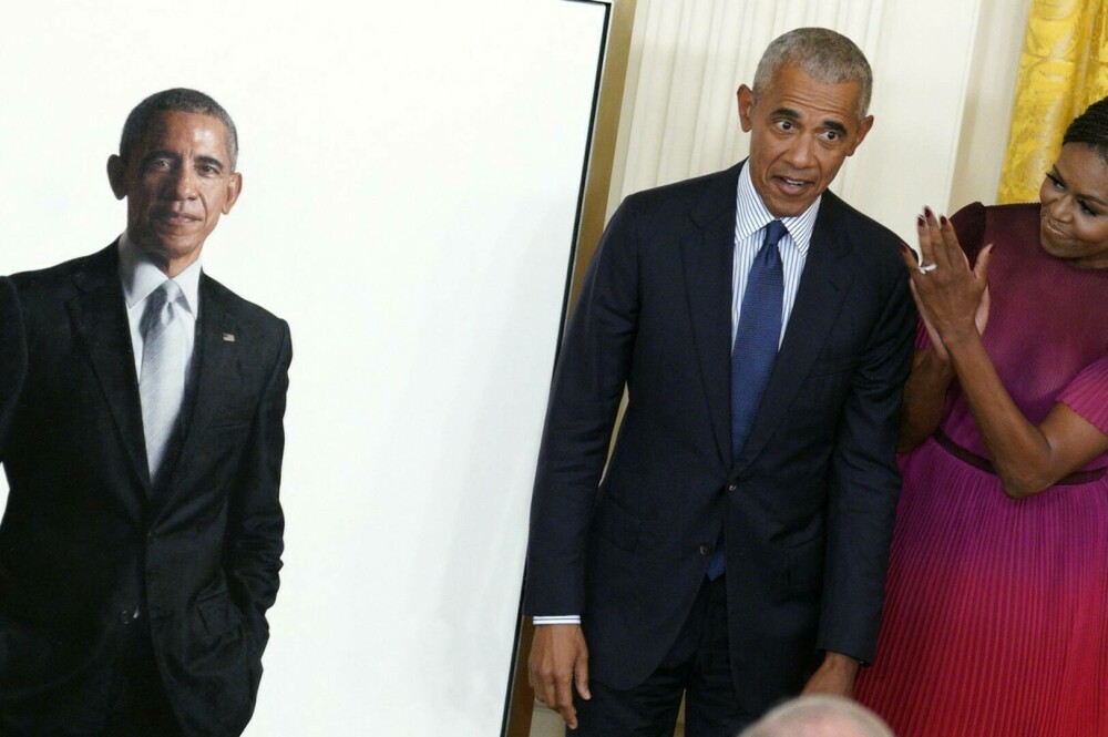 Michelle și Barack Obama, din nou la Casa Albă. Au fost dezvelite portretele lor oficiale VIDEO, GALERIE FOTO - Imaginea 3