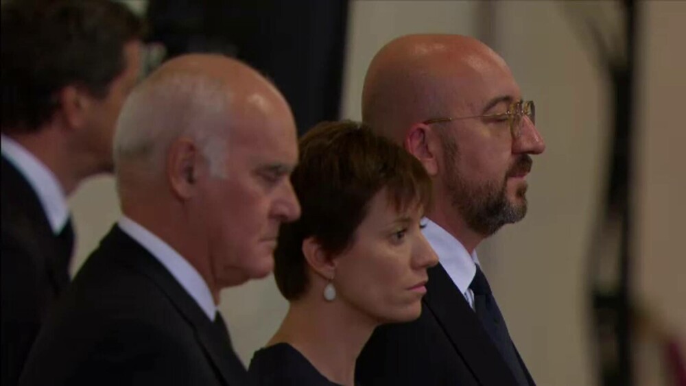 Joe Biden, Olena Zelenska şi Ursula von der Leyen, la Westminster Hall pentru a-i aduce omagiu reginei | VIDEO - Imaginea 4
