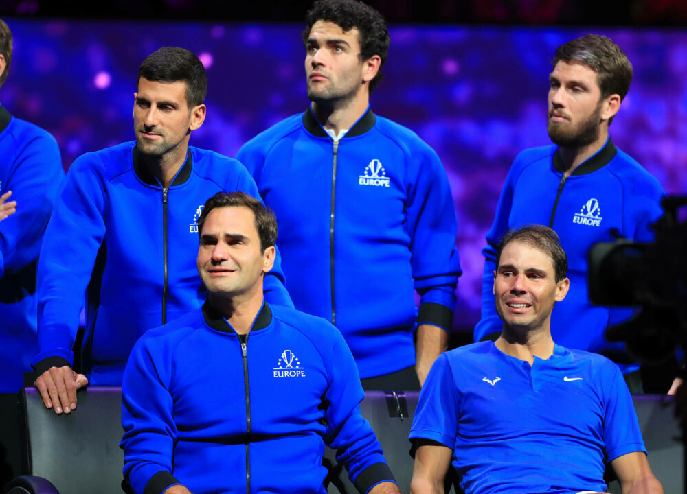 Federer și Nadal au plâns la ultimul meci din cariera elvețianului | VIDEO și GALERIE FOTO - Imaginea 1