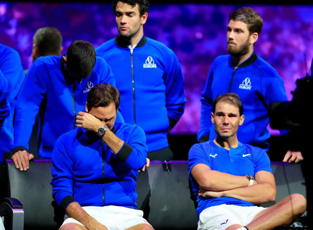 Federer și Nadal au plâns la ultimul meci din cariera elvețianului | VIDEO și GALERIE FOTO - Imaginea 2