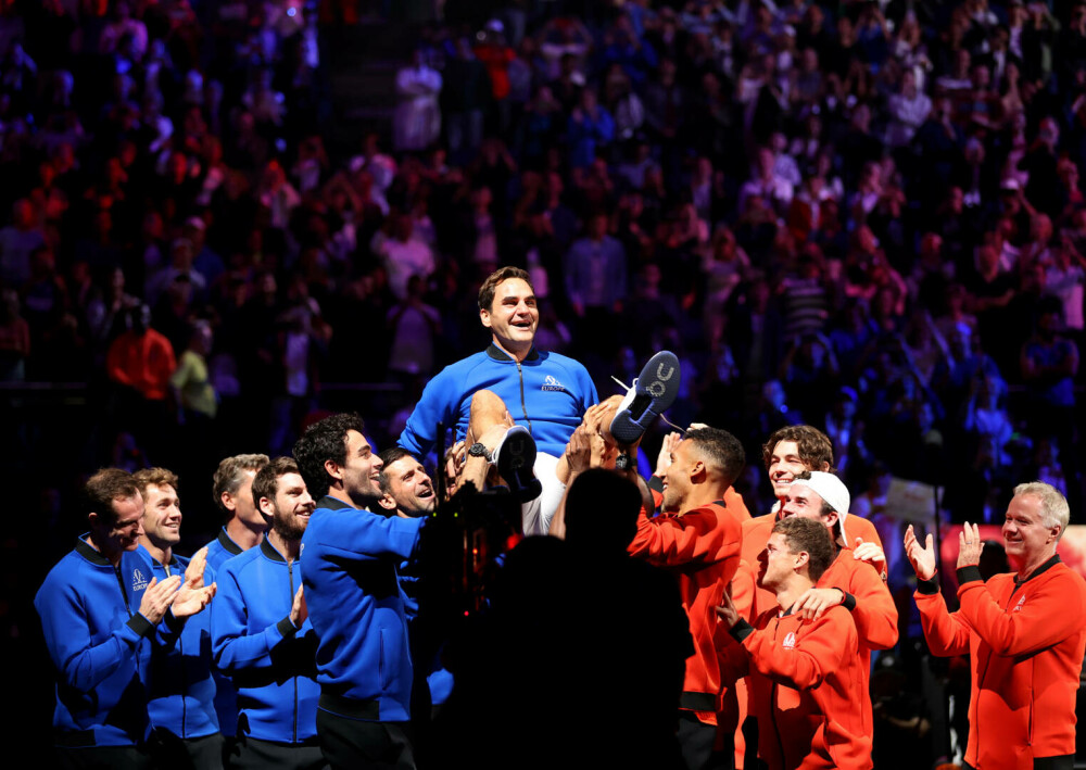 Federer și Nadal au plâns la ultimul meci din cariera elvețianului | VIDEO și GALERIE FOTO - Imaginea 5