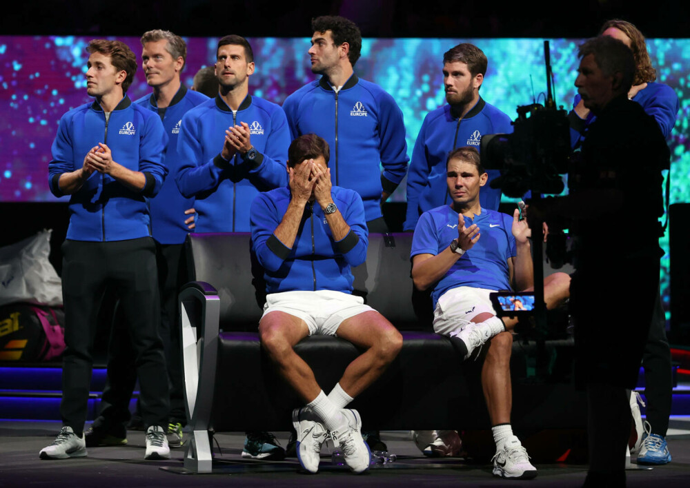 Federer și Nadal au plâns la ultimul meci din cariera elvețianului | VIDEO și GALERIE FOTO - Imaginea 18