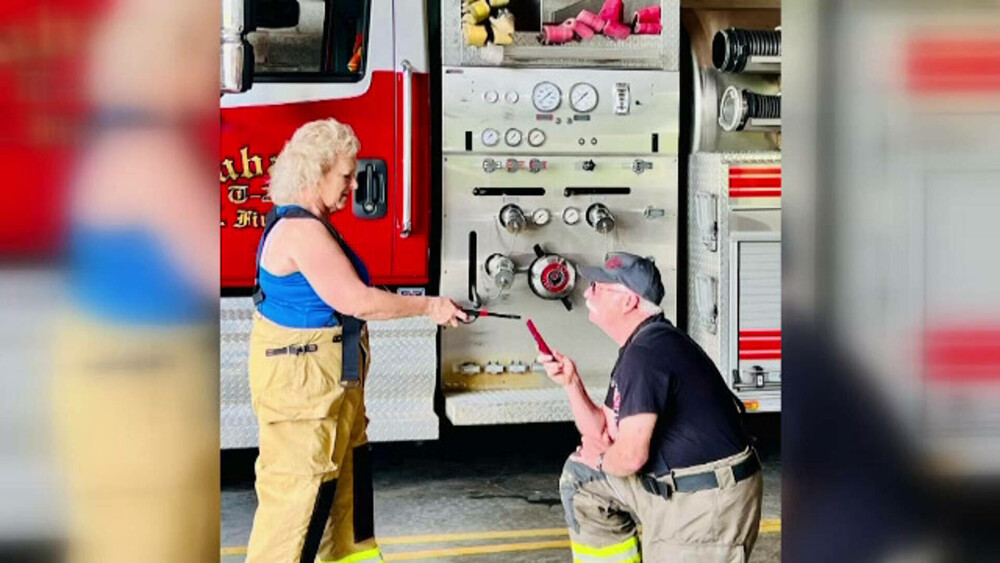 Calendar cu pompieri în ipostaze amuzante. Ideea inedită a unei echipe de salvatori din Kentucky | FOTO - Imaginea 1