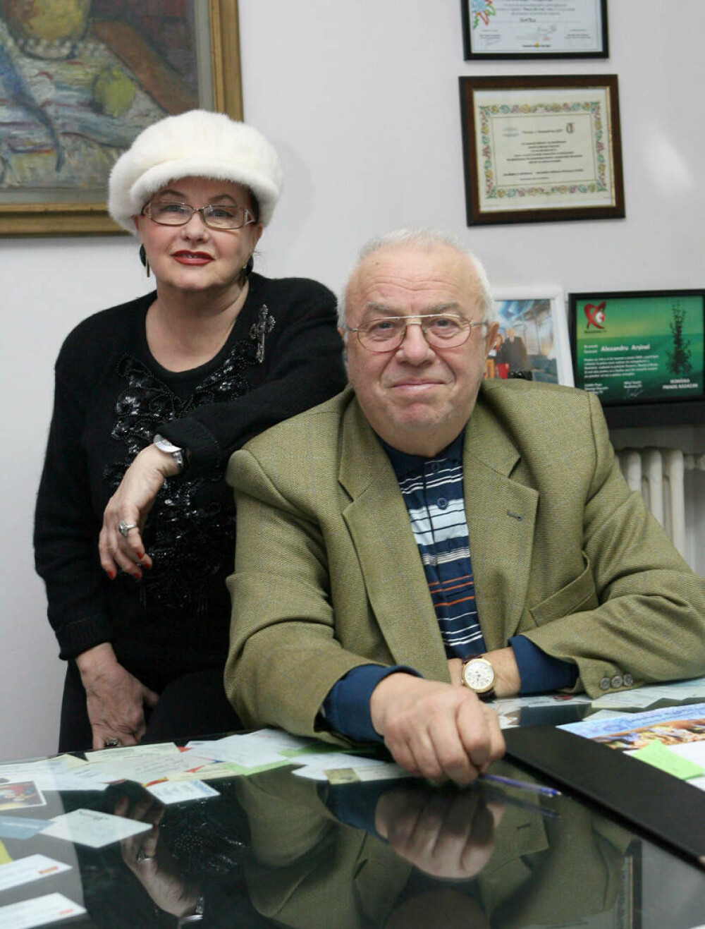 Alexandru Arșinel și Stela Popescu, cel mai cunoscut cuplu umoristic din România. Momente emblematice cu renumiții actori - Imaginea 11