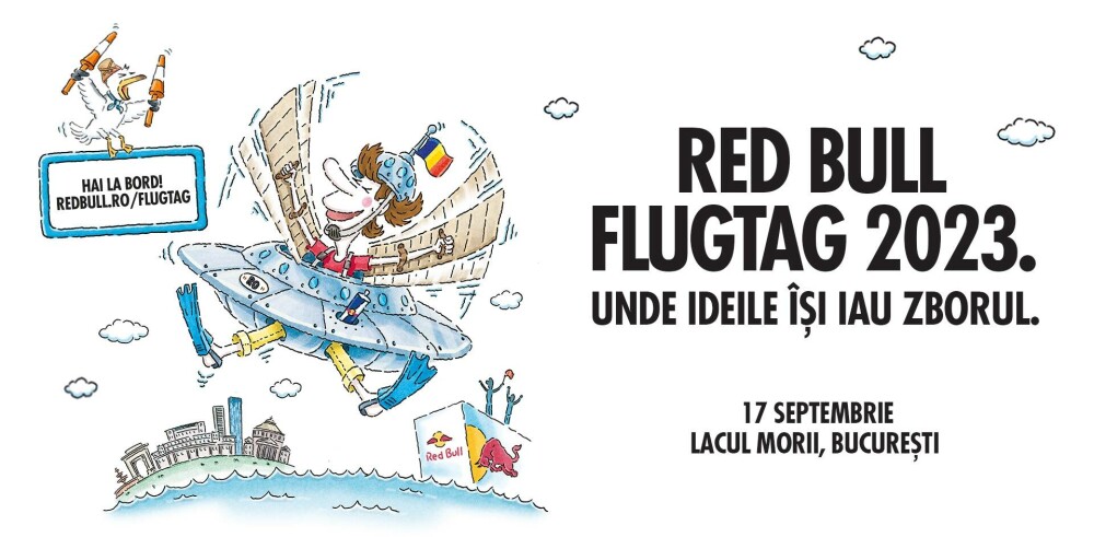 Mihai Bobonete, Mihai Rait și Maria Popovici sunt prezentatorii Red Bull Flugtag, competiția mașinăriilor zburătoare - Imaginea 8