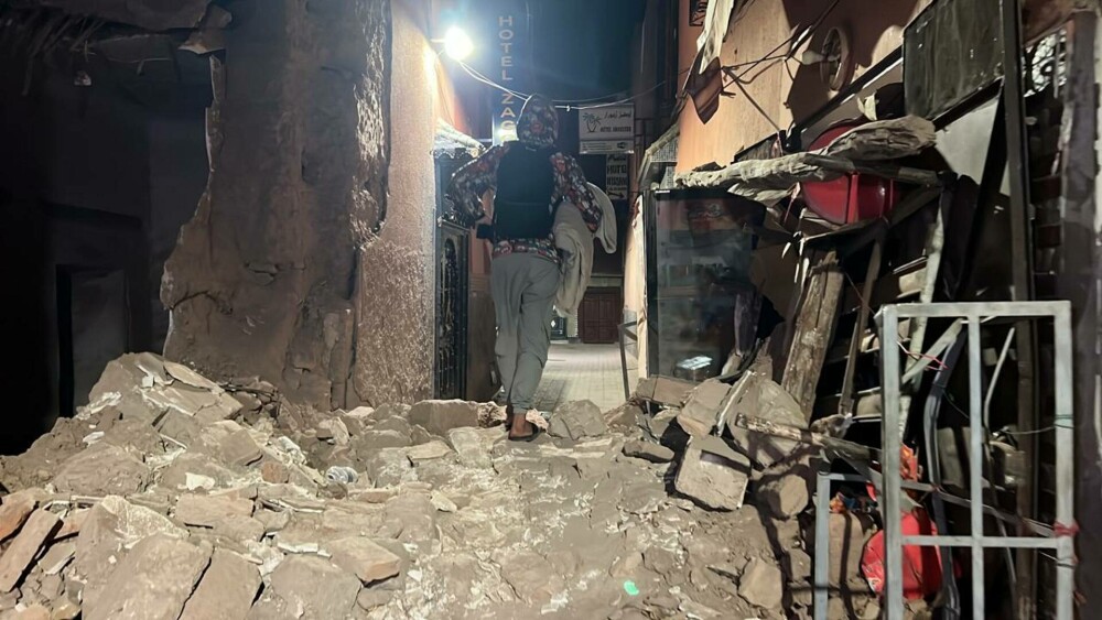 Solidaritate în lume în urma cutremurului devastator din Maroc. Seismul s-a soldat cu 820 de morți - Imaginea 5