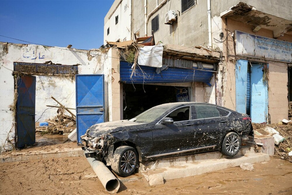 Dezastru în Libia. Orașul Derna arată ca și cum ar fi fost lovit de tsunami. Mii de oameni au murit. VIDEO și GALERIE FOTO - Imaginea 6