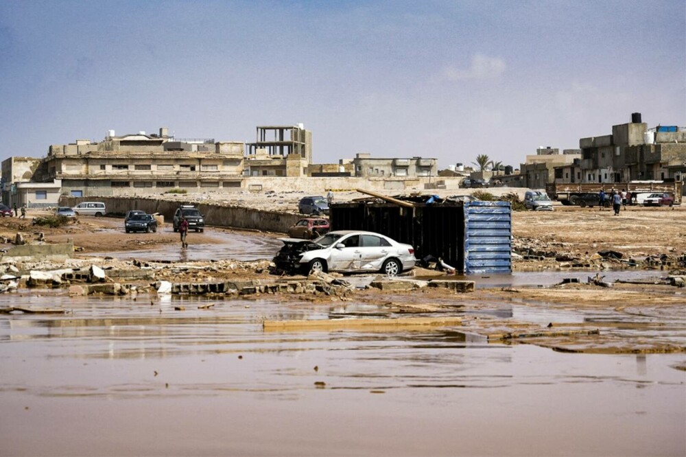 Dezastru în Libia. Orașul Derna arată ca și cum ar fi fost lovit de tsunami. Mii de oameni au murit. VIDEO și GALERIE FOTO - Imaginea 12