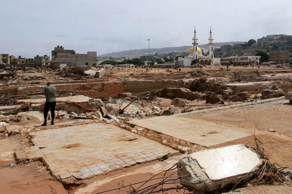 Dezastru în Libia. Orașul Derna arată ca și cum ar fi fost lovit de tsunami. Mii de oameni au murit. VIDEO și GALERIE FOTO - Imaginea 15