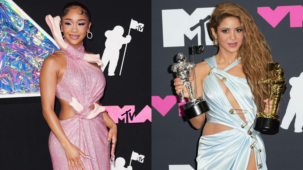 Cele mai bune și „nebune” ținute de pe covorul roșu la MTV Awards 2023. Ce vedete au șocat cu apariția lor | GALERIE FOTO - Imaginea 2