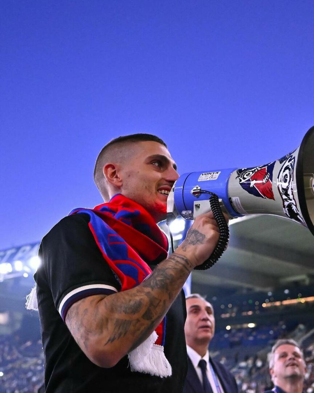 Momente emoționante pe stadion. Omagiu adus de PSG lui Marco Verratti. VIDEO - Imaginea 4