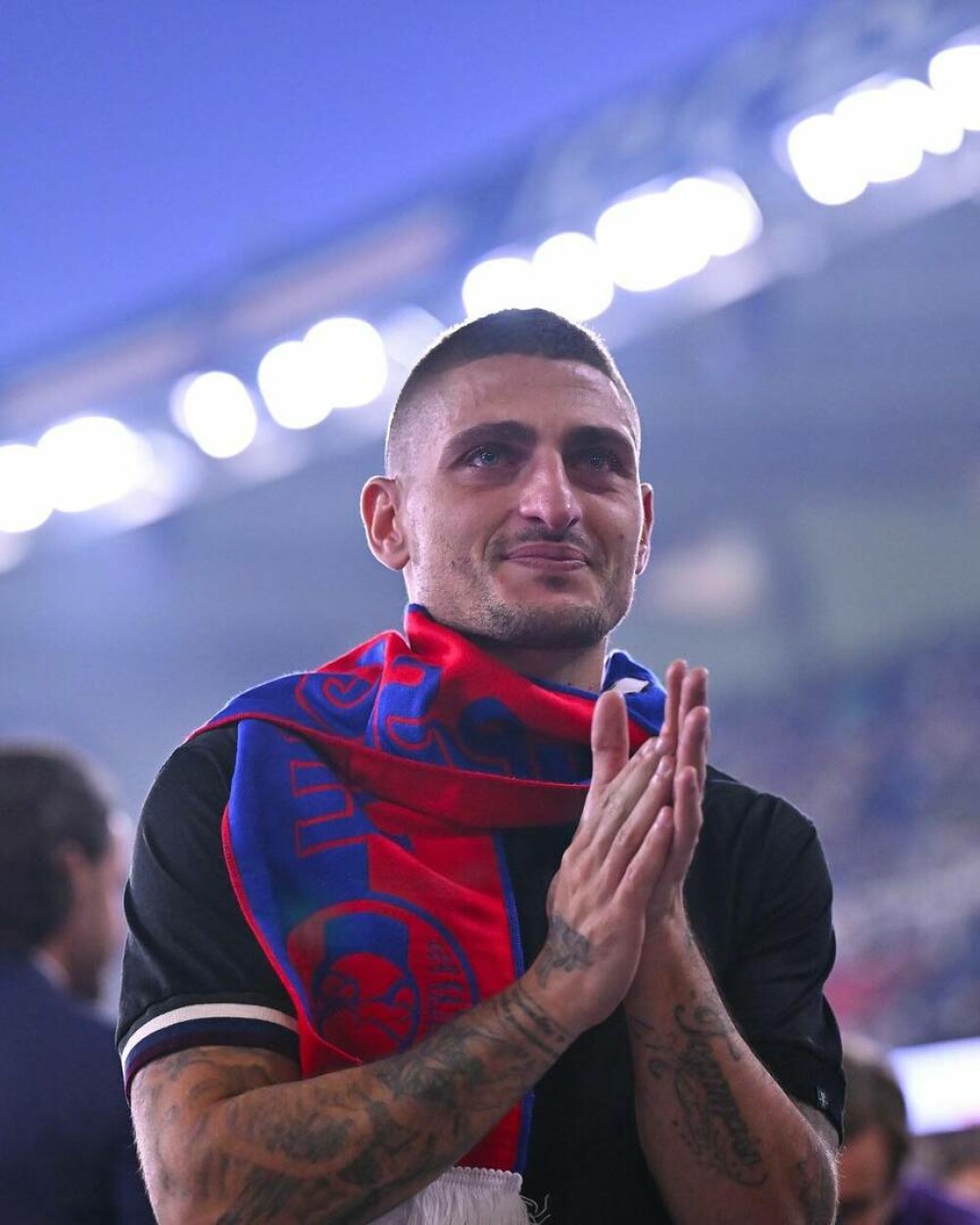 Momente emoționante pe stadion. Omagiu adus de PSG lui Marco Verratti. VIDEO - Imaginea 7