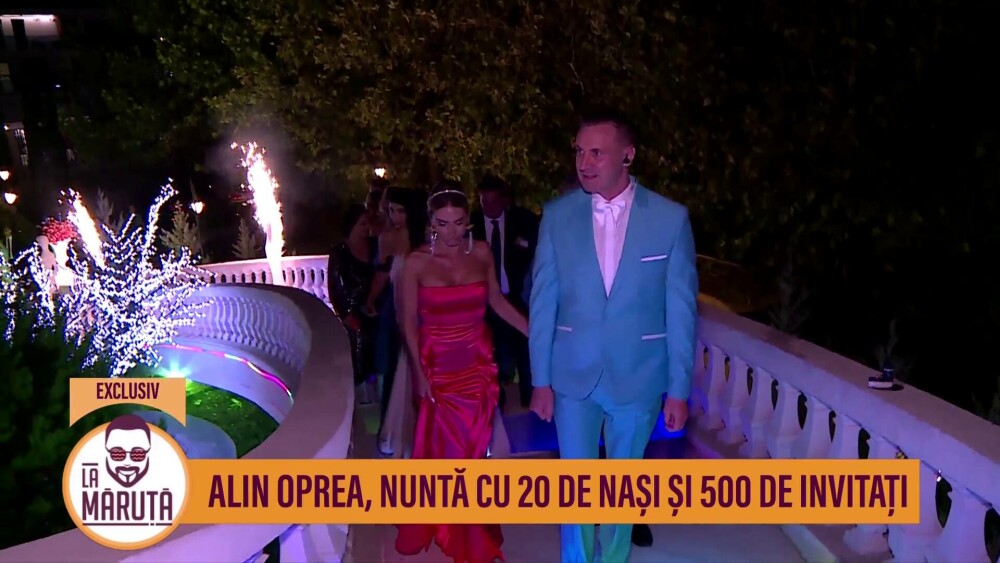 Alin Oprea de la Talisman, nuntă cu 20 de nași și 500 de invitați. Imagini exclusive de la nunta memorabilă. VIDEO - Imaginea 5