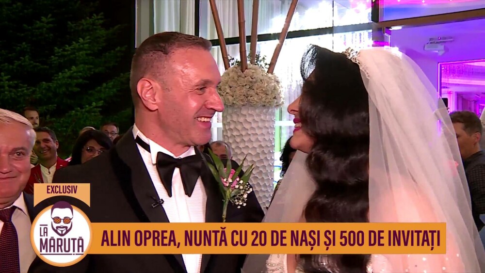 Alin Oprea de la Talisman, nuntă cu 20 de nași și 500 de invitați. Imagini exclusive de la nunta memorabilă. VIDEO - Imaginea 7