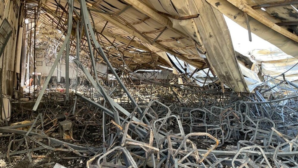 Așa arată dezastrul. Ce a mai rămas după incendiul care a dus la moartea a peste 100 de persoane care participau la o nuntă - Imaginea 4