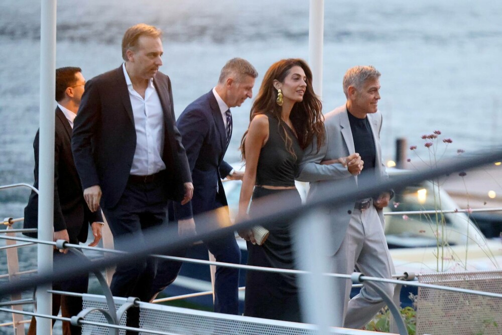 Amal Clooney, elegantă și rafinată. Unde a fost văzută soția lui George Clooney. GALERIE FOTO - Imaginea 4