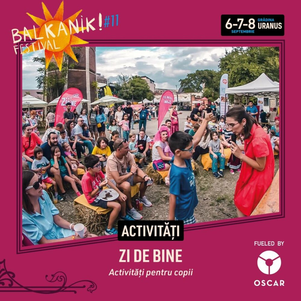 Expoziții și activități pentru cei mici la Balkanik Festival – Home of World Music, între 6-8 septembrie la București - Imaginea 2