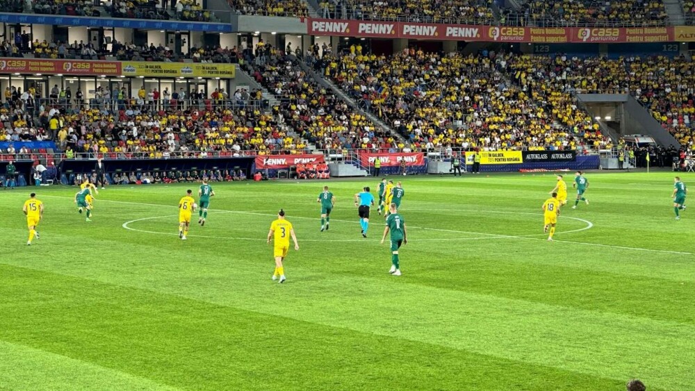 România – Lituania 3-1, în Liga Națiunilor. Tricolorii se impun cu emoții, în primul meci acasă al lui Il Luce | GALERIE FOTO - Imaginea 4