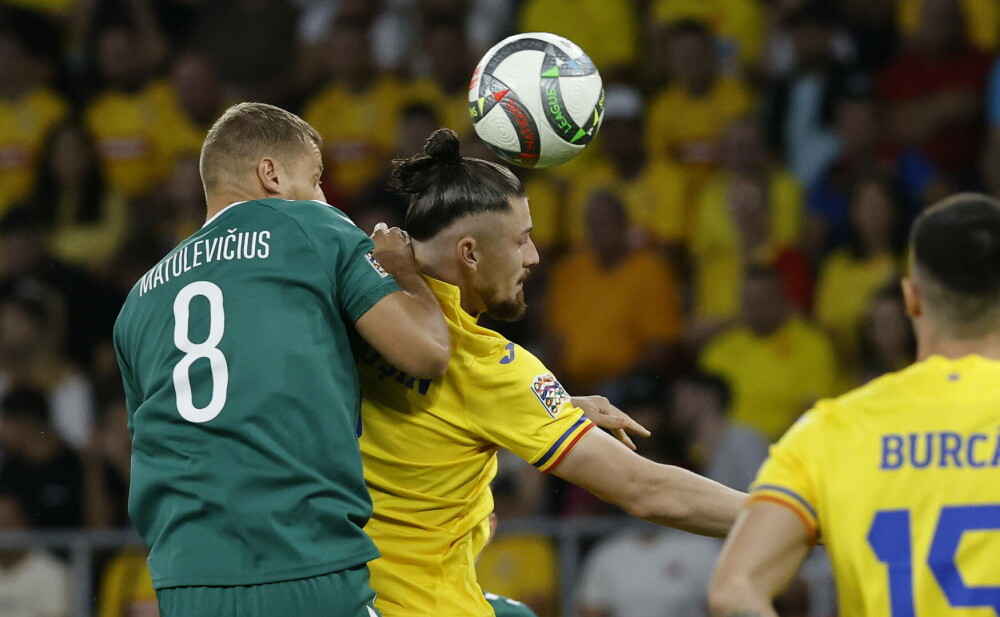 România – Lituania 3-1, în Liga Națiunilor. Tricolorii se impun cu emoții, în primul meci acasă al lui Il Luce | GALERIE FOTO - Imaginea 5