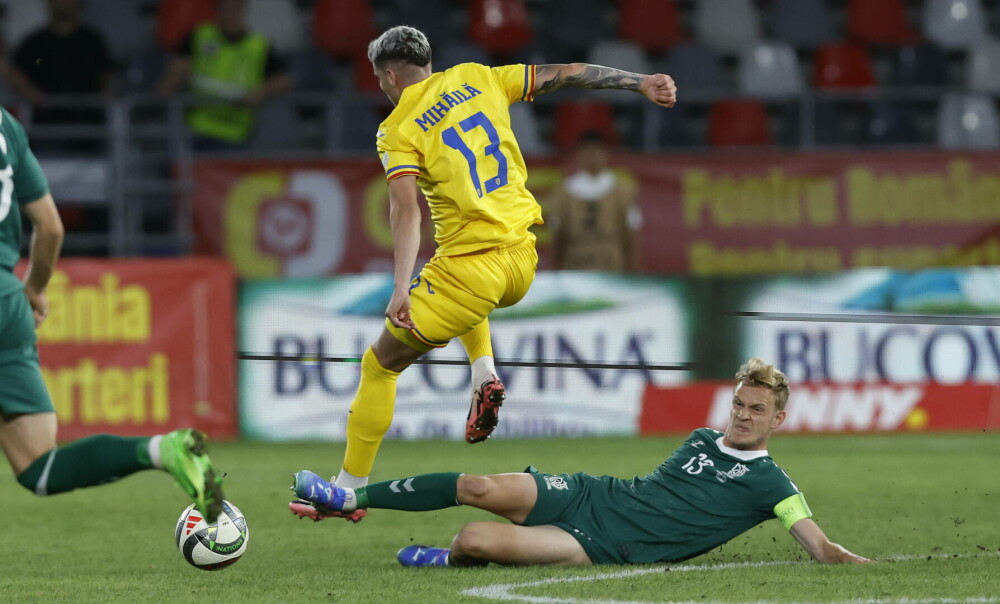 România – Lituania 3-1, în Liga Națiunilor. Tricolorii se impun cu emoții, în primul meci acasă al lui Il Luce | GALERIE FOTO - Imaginea 11