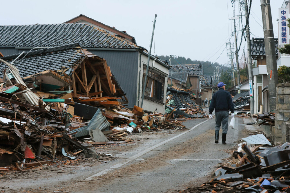 Ploile torenţiale au inundat sâmbătă regiunea japoneză Noto, devastată de cutremur în ianuarie - Imaginea 4