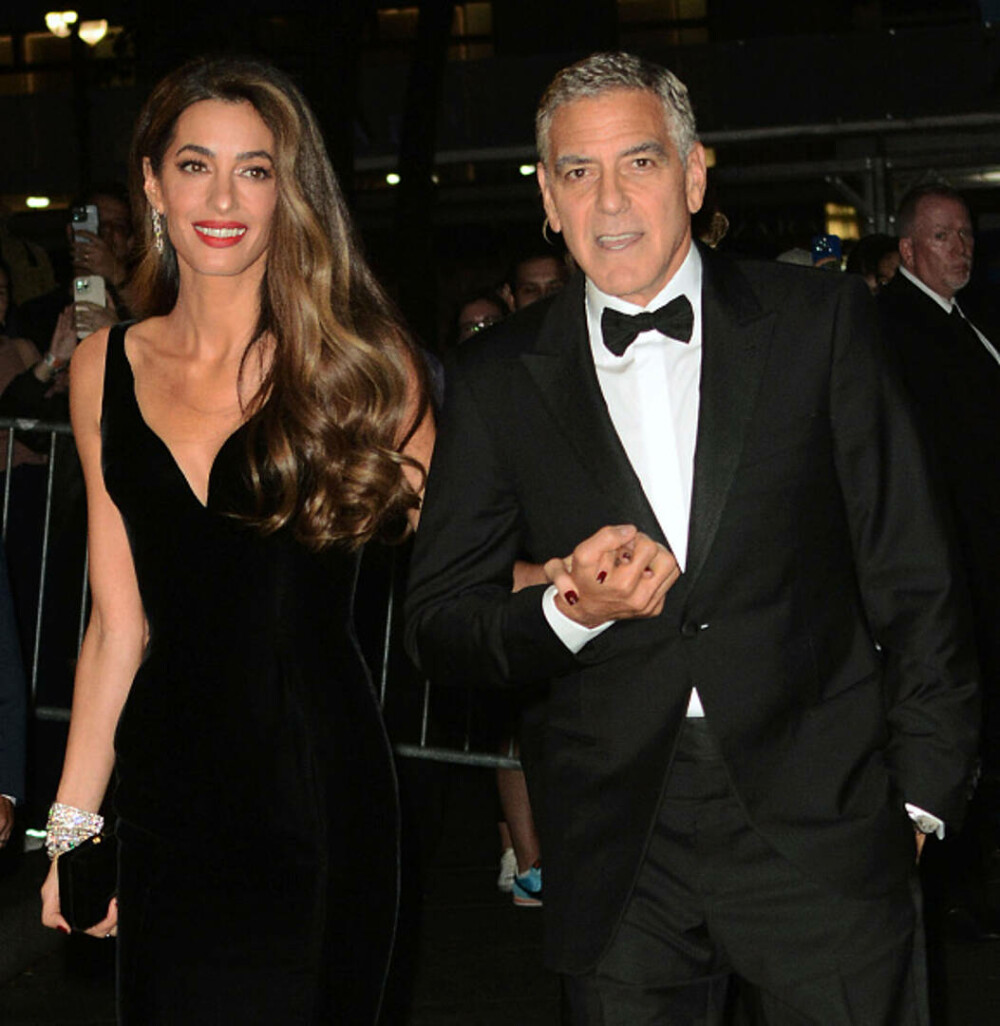 George Clooney și soția sa, apariție plină de eleganță la un eveniment caritabil din New York. Cum au fost surprinși. FOTO - Imaginea 2