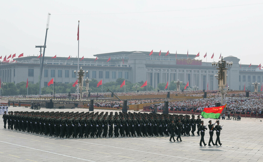 Xi Jinping, la uriașa paradă de la Beijing: ”China este de neoprit”. Liderul chinez, flancat de Putin și Kim Jong Un - Imaginea 30