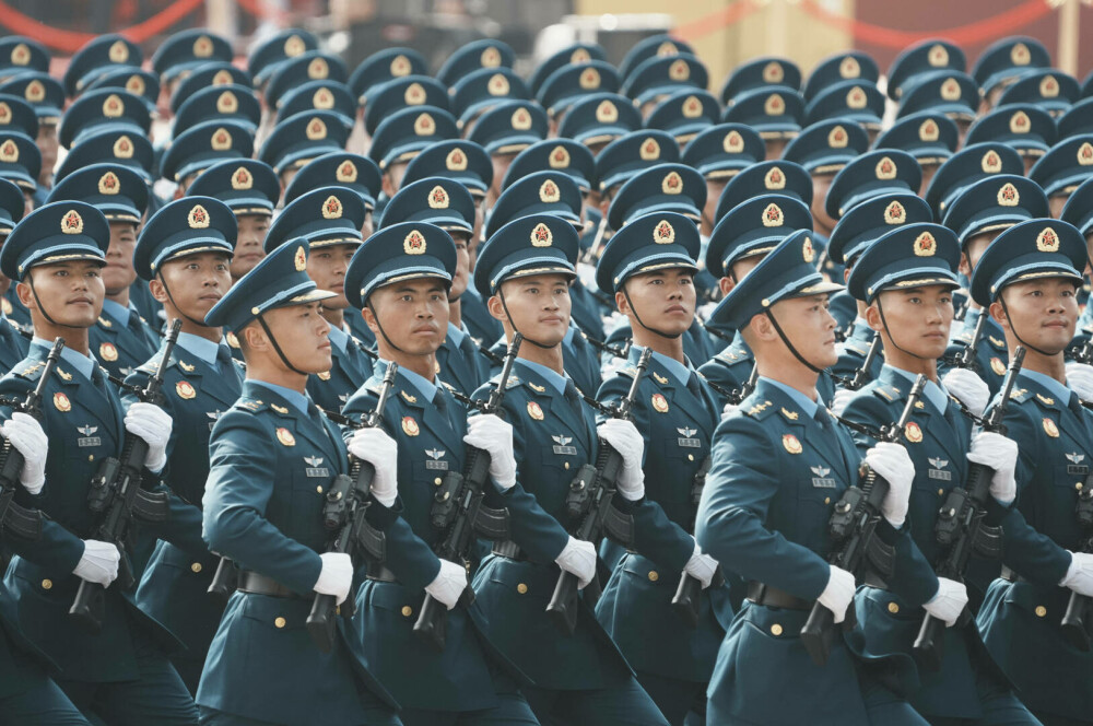 Xi Jinping, la uriașa paradă de la Beijing: ”China este de neoprit”. Liderul chinez, flancat de Putin și Kim Jong Un - Imaginea 56