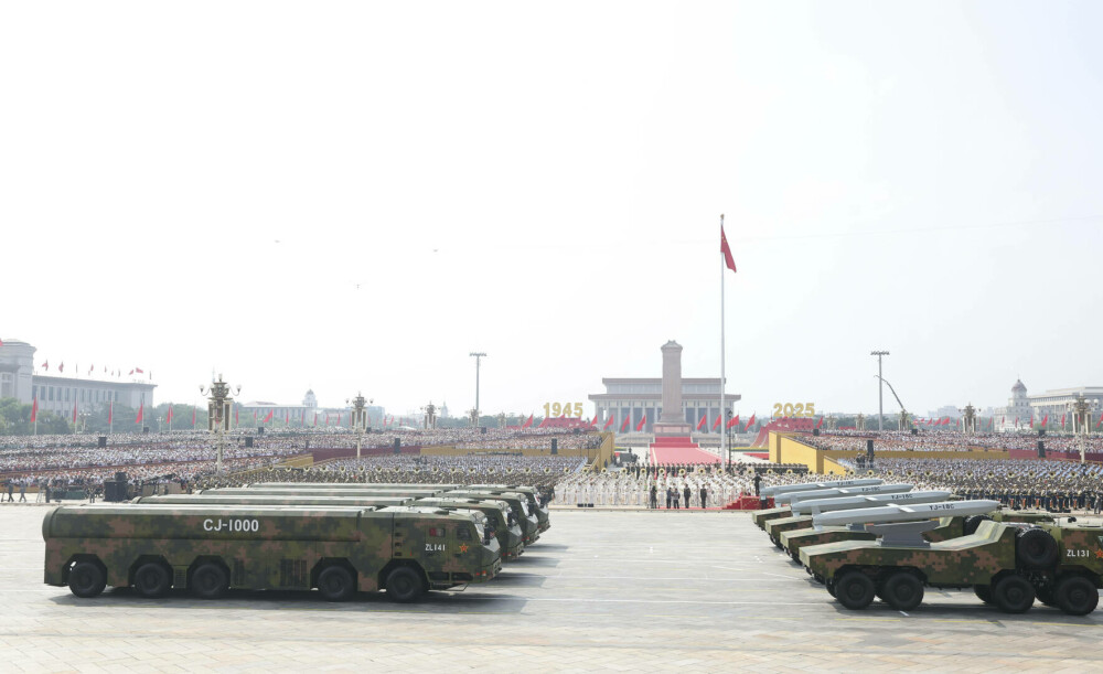 China și-a prezentat în premieră arsenalul nuclear: ”Atu strategic pentru apărarea demnității țării”. Imagini care dau fiori - Imaginea 12