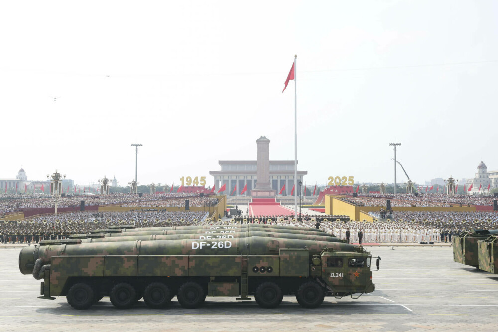 China și-a prezentat în premieră arsenalul nuclear: ”Atu strategic pentru apărarea demnității țării”. Imagini care dau fiori - Imaginea 13