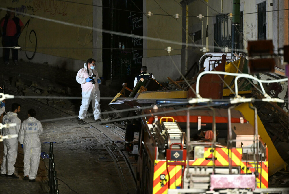 De ce ar fi deraiat faimosul funicular din Lisabona. Probleme raportate de angajați, înaintea tragediei soldate cu 15 morți - Imaginea 8