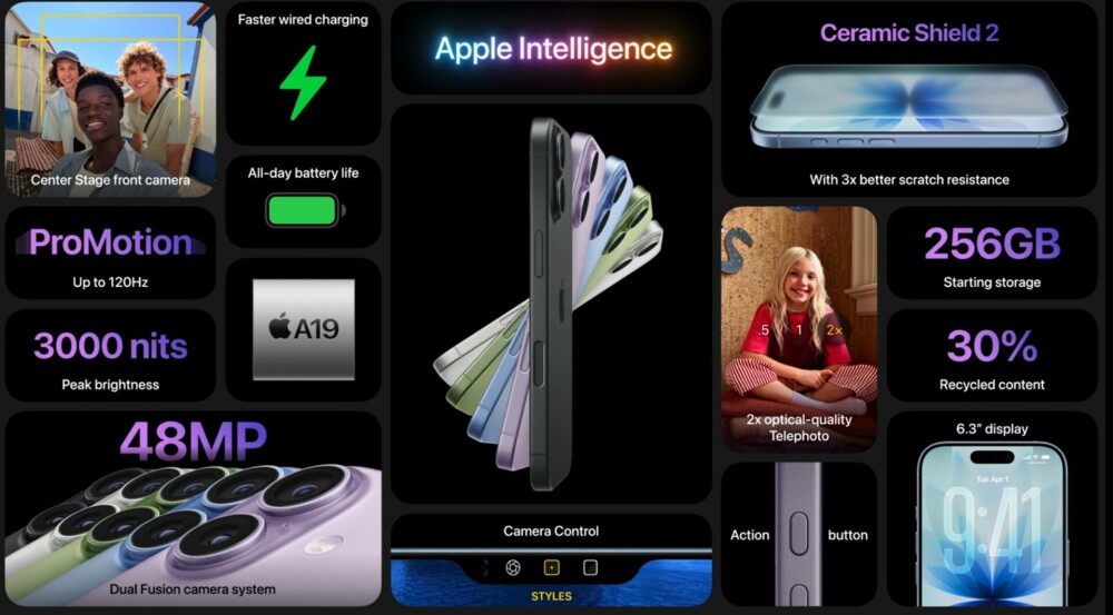 iPhone 17, lansat. Vedeta noii game Apple este „iPhone Air”, cu grosime de doar 5,6 mm. Cât costă noile modele - Imaginea 13