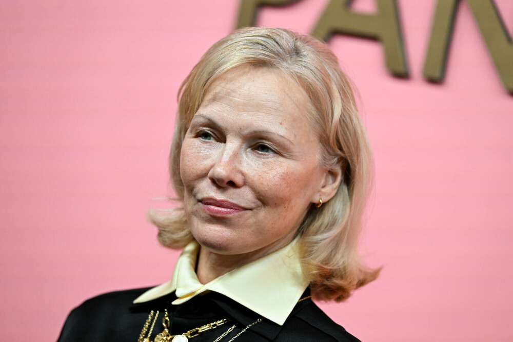 Pamela Anderson, din nou fără machiaj, la un eveniment monden din New York. GALERIE FOTO - Imaginea 7