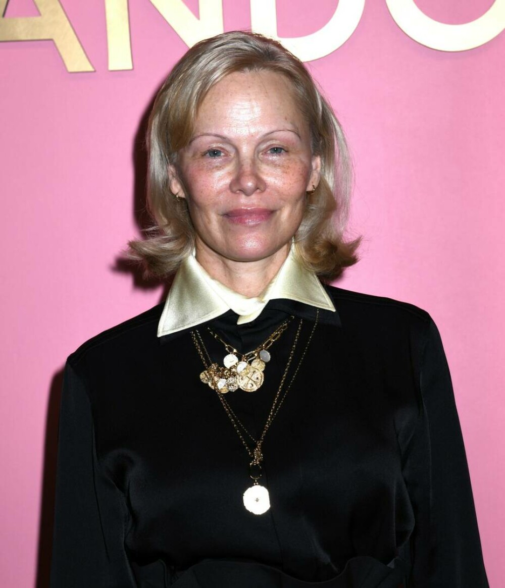 Pamela Anderson, din nou fără machiaj, la un eveniment monden din New York. GALERIE FOTO - Imaginea 23