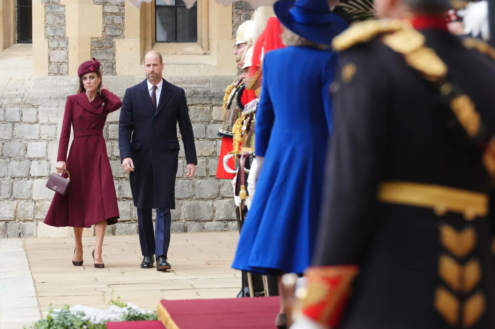 Gluma spusă de regele Charles când i-a primit pe Donald și Melania Trump la Windsor. Replica a stârnit râsete - Imaginea 22