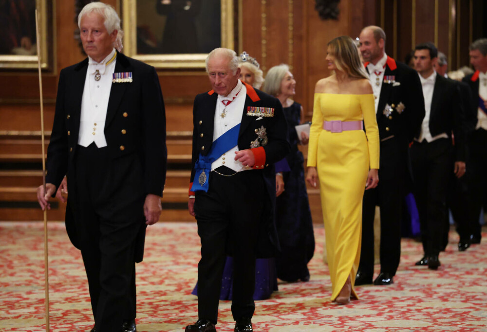 FOTO | Kate Middleton și Melania Trump, apariție memorabilă la Castelul Windsor. Cum au fost surprinse de fotografi - Imaginea 19