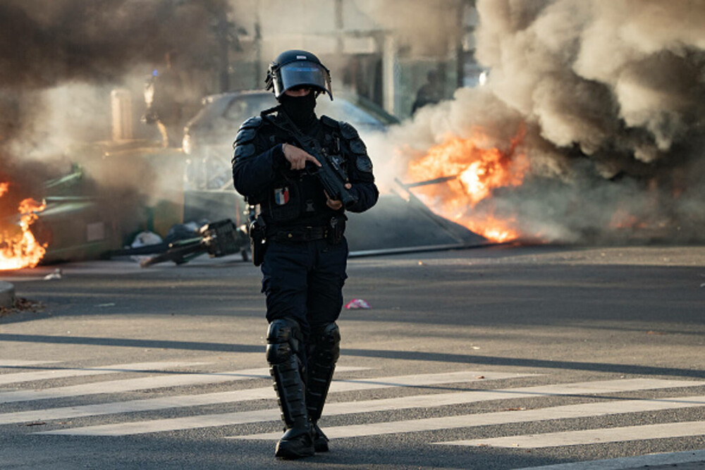 Greva generală paralizează Franța. Sindicatele protestează față de austeritatea bugetară. 