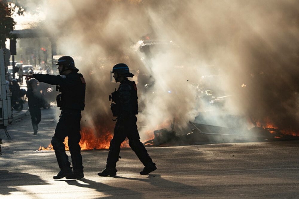 Greva generală paralizează Franța. Sindicatele protestează față de austeritatea bugetară. 