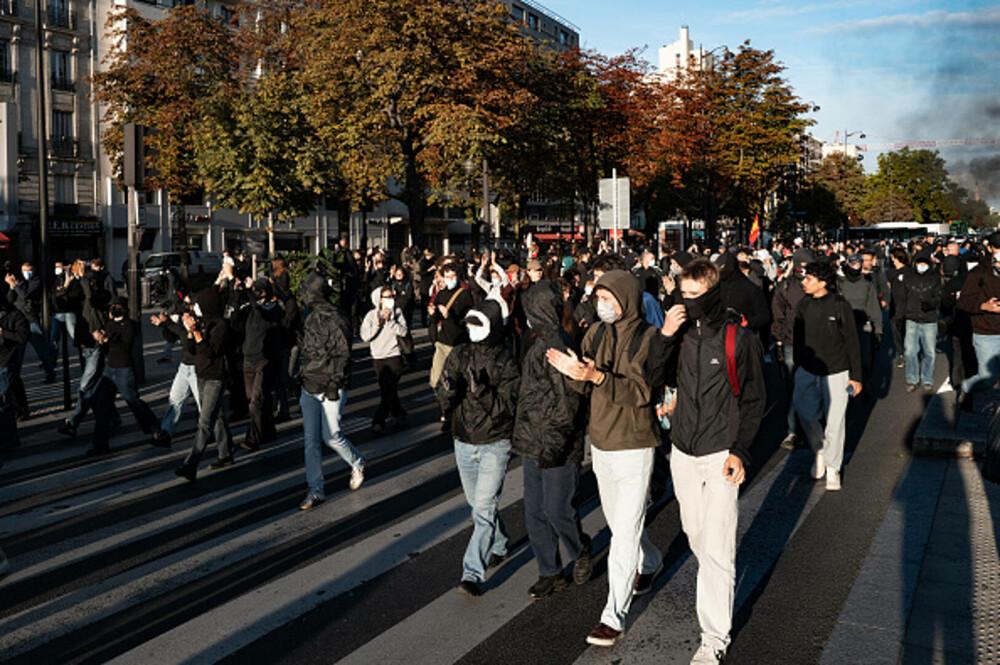 Greva generală paralizează Franța. Sindicatele protestează față de austeritatea bugetară. 