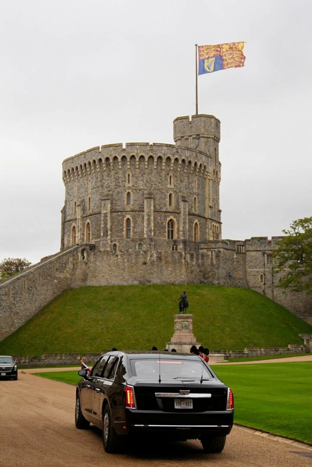 Donald Trump a plecat de la Castelul Windsor spre întâlnirea cu Keir Starmer. O fotografie memorabilă cu familia regală - Imaginea 5